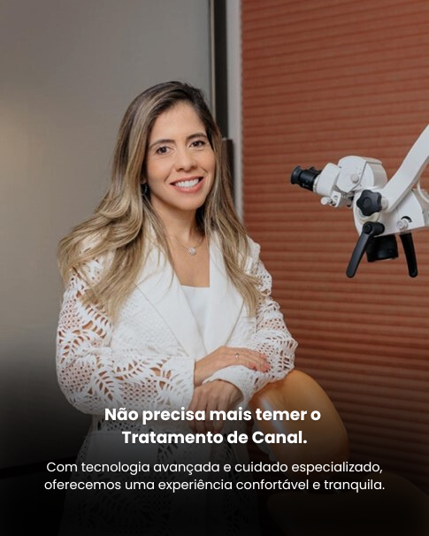 Dra. Érica Gonçalves, especialista em Endodontia em Fortaleza